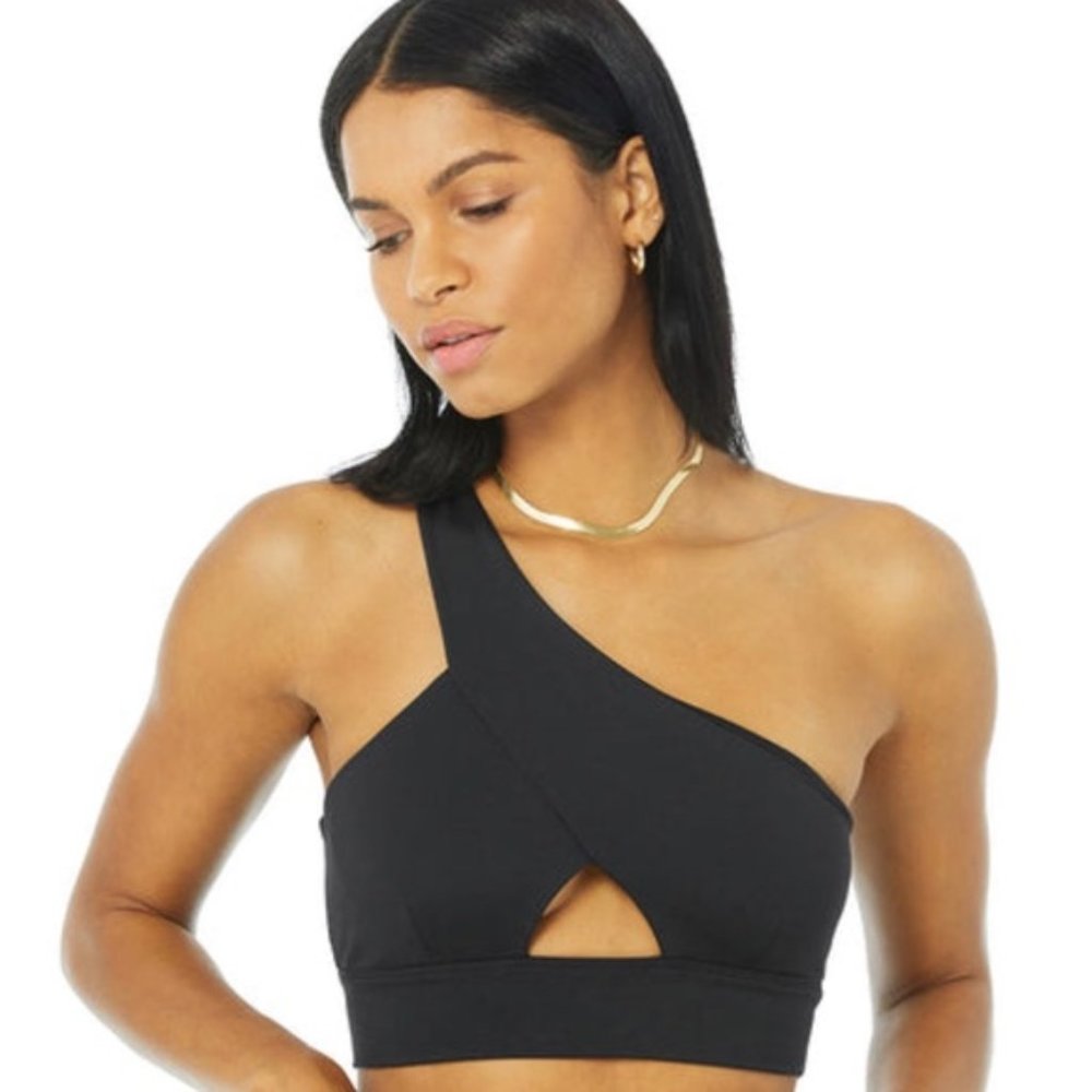 Alo Yoga Diagonal Flex Bra size small